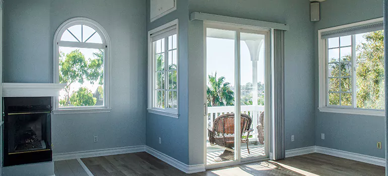 Tempered Glass Sliding Door inRiverview, FL