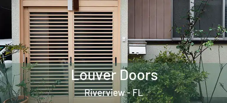  Louver Doors Riverview - FL