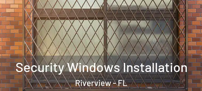  Security Windows Installation Riverview - FL