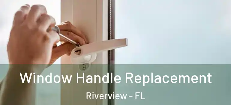  Window Handle Replacement Riverview - FL